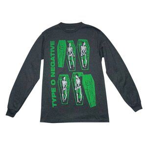 Type O Negative Dead Again Gothic Metal Band LS Shirt Size Medium